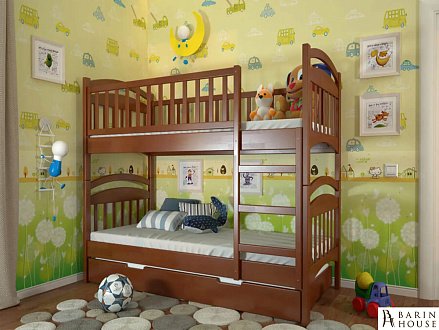 Купить                                            Кровать детская двухъярусная Смайл (трансформер) 314259