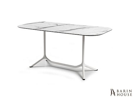 Купить                                            Обеденный стол Tripé Double (White Marble) 160х80 303631