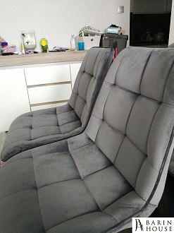 Купити                                            Стілець Chic Velvet чорний каркас/сірий 336563