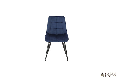 Купить                                            Стул Intarsio Charlie черный каркас/синий 336609