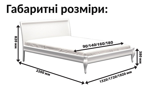 Купить                                            Кровать Дублин декор 335002