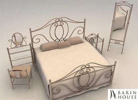 Купити                                            Ліжко з кованими елементами Ізабель 217646