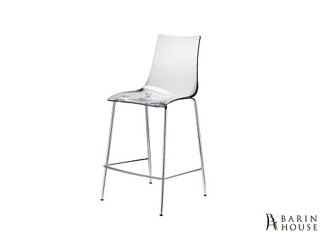 Купити                                            Напівбарний стілець Zebra Antishock (Transparent) 308509