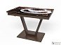Купить Обеденный стол раскладной Maxi V коричневый (MaxiV/brown/03) 226392