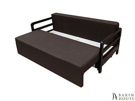 Купити                                            Еко-диван з дерев'яними підлокітними предметами 205107