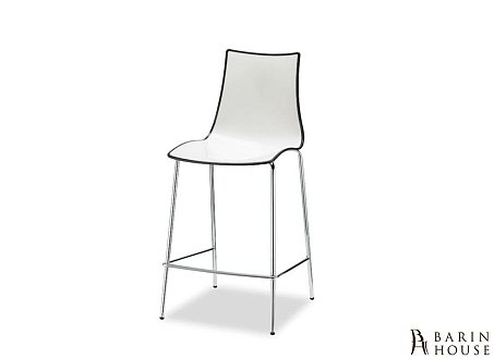 Купити                                            Напівбарний стілець Zebra Bicolore Antracite 308314