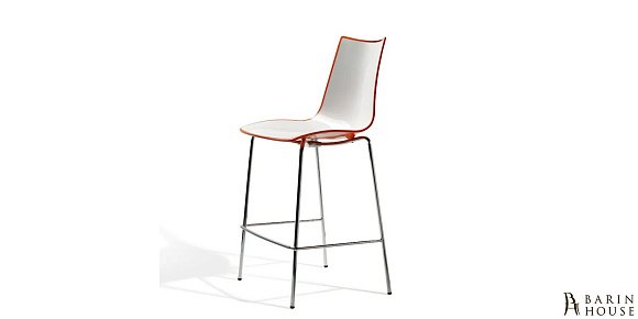 Купити                                            Напівбарний стілець Zebra Bicolore Red 308347