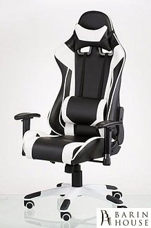 Купити                                            Крісло офісне ExtrеmеRacе (black/Whitе) 149357