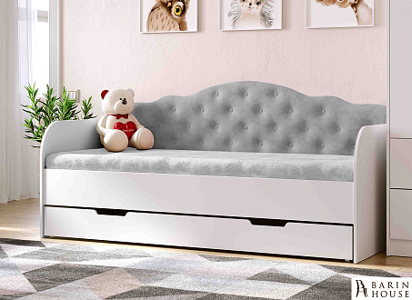 Купити                                            Ліжко Sofia Light Grey 332653