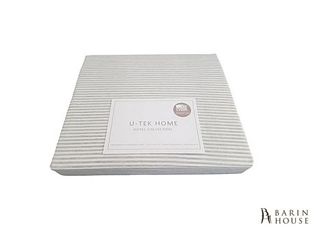 Купити                                            Постільний комплект U-TEK Hotel Collection Cotton Stripe Grey 10 188832
