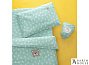 Купить Комплект детского постельного белья в кроватку Корона мята 245689