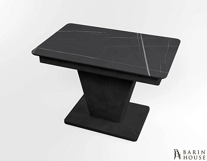 Купить                                            Кухонный раскладной стол Slide Бетон черный black/04 294176