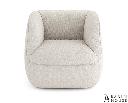 Купить                                            Кресло дизайнерское Brune белый (Boucle) 309199