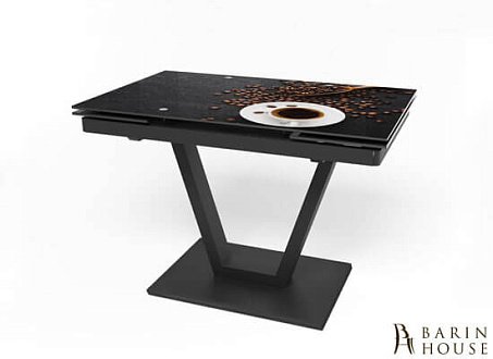 Купить                                            Обеденный раскладной стол Maxi V черный (MaxiV/black/05) 226493