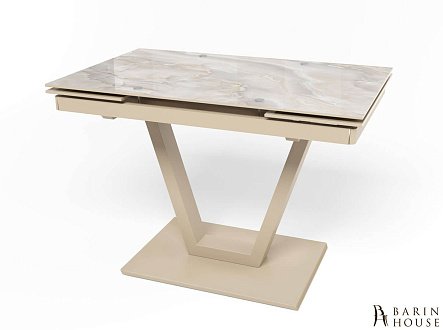 Купить                                            Раскладной кухонный стол Maxi V бежевый (MaxiV/beige/03) 226530