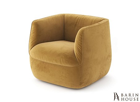Купить                                            Кресло дизайнерское Brune желтый 309315