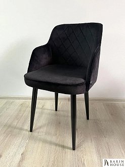 Купить                                            Кресло Luna черный, черные ножки металл 295291