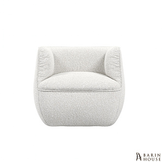 Купить                                            Кресло дизайнерское Brune белый 332405