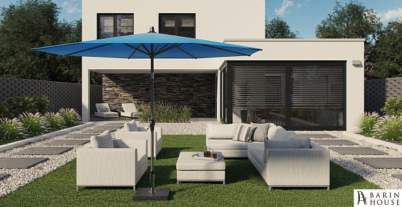 Купить                                            Зонт Riva White ø 300см  327319