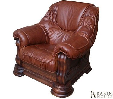 Купить                                            Кожаное кресло Grizly 138105