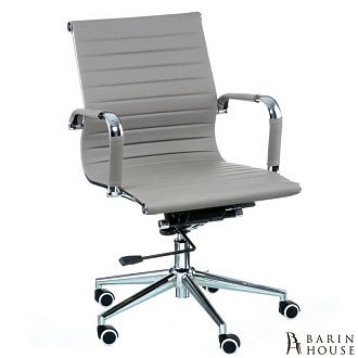 Купити                                            Крісло офісне Solano-5 Аrtlеathеr сірий 261304