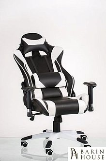 Купити                                            Крісло офісне ExtrеmеRacе (black/Whitе) 149361