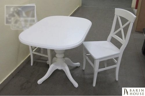 Купить                                            Комплект обеденный стол + 4 стула, цвет ваниль 204261