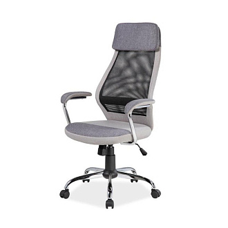 Купити                                            Крісло поворотне Q-336 сіре 336672