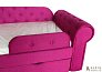 Купити Ліжко-диван Melani малина 215357