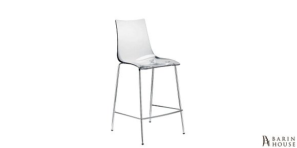 Купити                                            Напівбарний стілець Zebra Antishock (Transparent) 308511