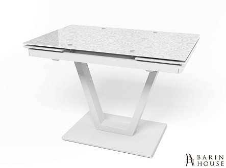 Купити                                            Кухонний стіл розкладний Maxi V білий (Maxi V/white/14) 226211