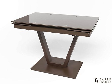 Купить                                            Обеденный стол Maxi V коричневый (MaxiV/brown/08) 226647