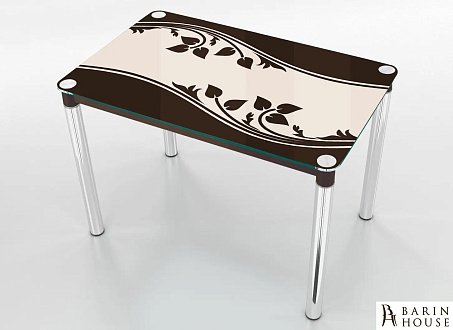 Купить                                            Modern/chock/03/xs Кухонный стол Modern из закаленого стекла Шоколад 294869