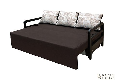 Купити                                            Еко-диван з дерев'яними підлокітними предметами 205105