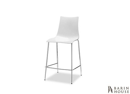 Купити                                            Напівбарний стілець Zebra Antishock (White) 308430