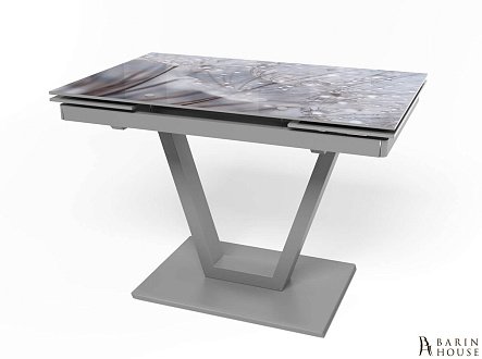 Купити                                            Розкладний кухонний стіл Maxi V сірий (Maxi V/grey/03) 226183