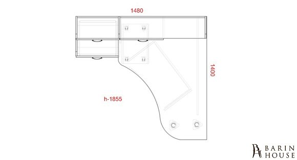 Купити                                            Стіл комп'ютерний кутовий СК-12 263704