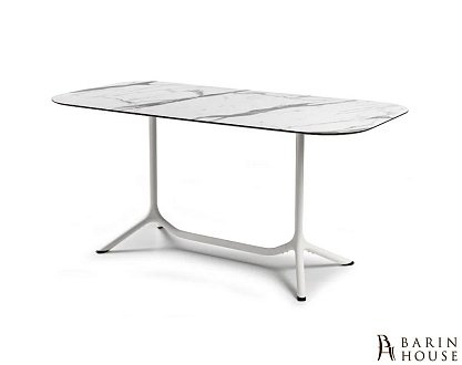 Купить                                            Обеденный стол Tripé Double (White Marble) 160х80 303632