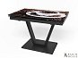 Купить Обеденный стол раскладной Maxi V черный (MaxiV/black/02) 226657