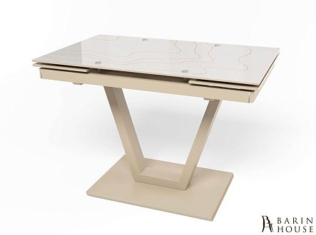 Купити                                            Кухонний стіл розкладний Maxi V бежевий (Maxi V/beige/05) 226549