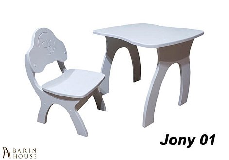Купити                                            Комплект дитячий столик + стільчик Jony 01 211245