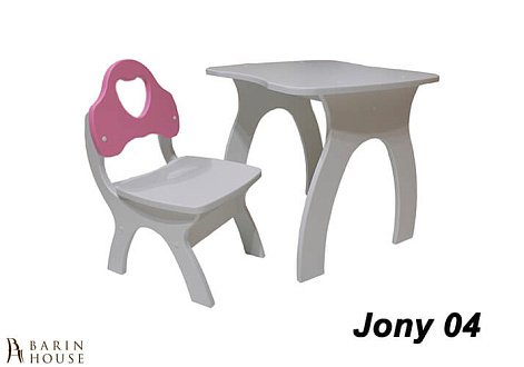 Купити                                            Комплект дитячий столик + стільчик Jony 04 211270