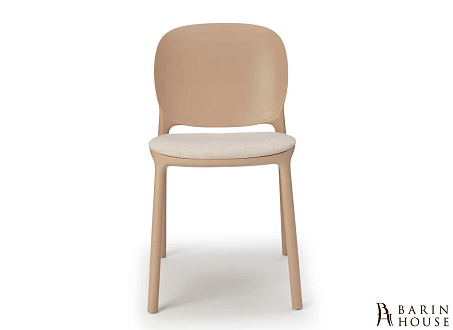 Купити                                            Стілець з м'яким сидінням Hug Caramel Light Pink 334800