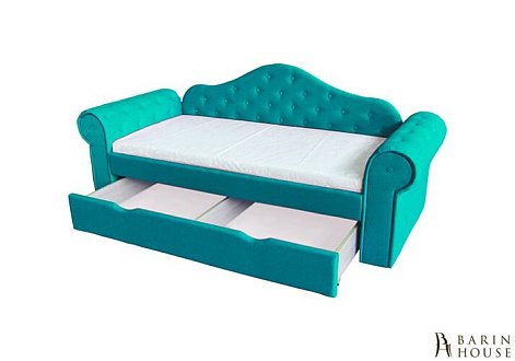 Купить                                            Кровать-диван Melani бирюза 215245