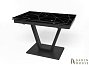 Купить Обеденный стол раскладной Maxi V черный (MaxiV/black/07) 226569