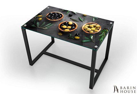 Купить                                            Обеденный стол в стиле лофт Range (Range kitchen/black 05) 224666