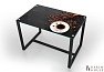 Купить Кухонный стол в стиле лофт Range (Range kitchen/black 13) 225049