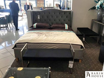 Купить                                            Кровать Aspen Velvet (серый) 260480