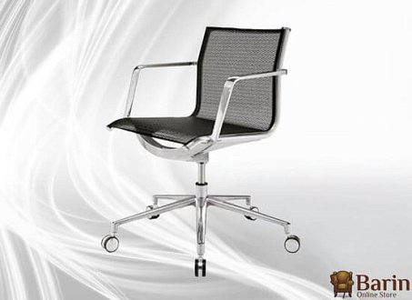 Купити                                            Крісло офісне алюмінію низький сітка (газлифт) 122751