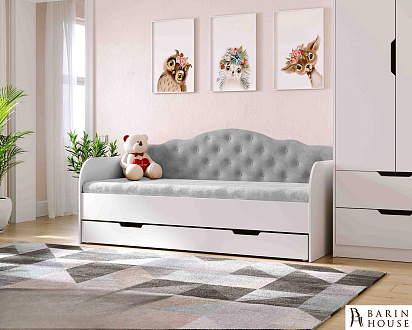 Купити                                            Ліжко Sofia Light Grey 332655